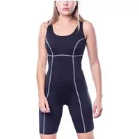 Aquarti Schwimmanzug Aquarti Damen Schwimmanzug mit Bein Geschlossener Rücken