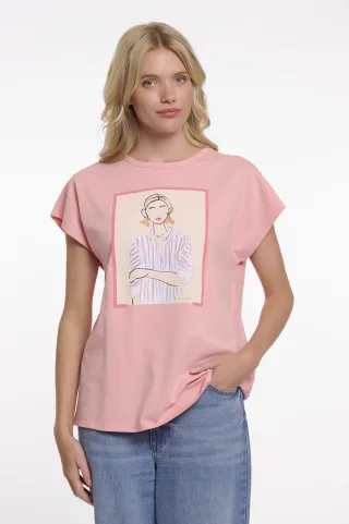 Rino&Pelle - Nanouk.7002622 light pink illustration - Gr. - xs