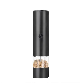 Electric Grinder USB Charging Electric Pepper Grinder Black Peppercorns Sea Salt Grinder Adjustable Coarseness Large Cap