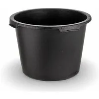 BURI Mörtelkübel Mörtelkübel 90 / 65 / 40 Liter schwarz