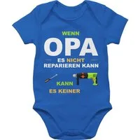 Shirtracer Shirtbody Wenn Opa es nicht reparieren kann kann es keiner Strampler Baby Mädchen & Junge