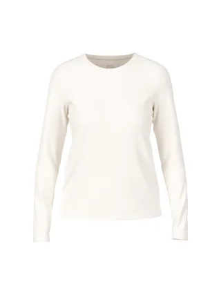 Marc Cain Sports - Klassisches Langarmshirt unifarben off-white - Gr. - 44