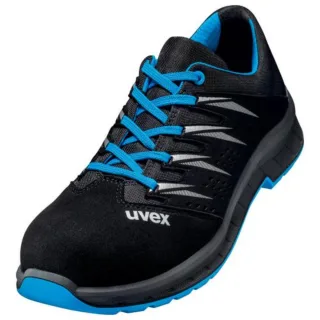 uvex 2 trend Sicherheitsschuh Halbschuhe S1, blau/schwarz blau/schwarz 50 - 6937850