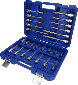 Brilliant Tools 1/2" Steckschlüssel-Satz, 26-tlg, Vielzahn-Profil, XZN - BT022026