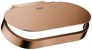 GROHE WC-Papierhalter Selection 41069 mit Deckel warm sunset gebürstet, 41069DL0 41069DL0