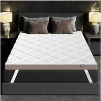 BedStory, Topper 180x200 cm Gel Memory Foam weich/mittelfest Matratzentopper Oeko-TEX, 7 cm hoch, Leichte Anpassung der Härte, Beidseitig verwendbarer Bezug
