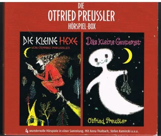 Die Otfried Preussler Hörspiel Box Die Kleine Hexe 1+2 Das kleine Gespenst 1+2 [Audio CD] Otfried preussler