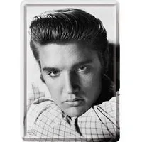 Nostalgic-Art Metallschild XXX Nostalgic-Art - Blechpostkarte - Celebrities - Elvis - Portrait