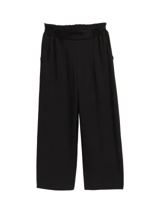 Denim Tom Tailor - High Waist Culotte Hose deep black - Gr. - S