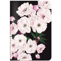 Notizbuch Heft A5 de Luxe Cherry Blossom black