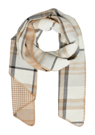 s.Oliver - Tuch beige/mehrfarbig - Gr. - ONESIZE