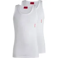 HUGO Tanktop Twin Pack (Packung, 2-tlg) mit Markenlabel in Kontrastfarbe