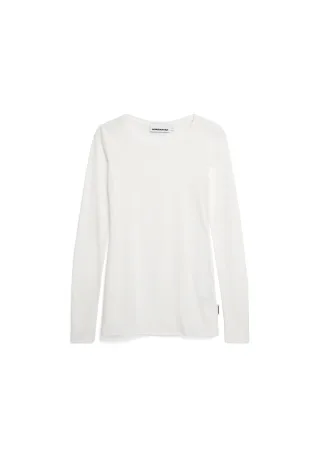 Armedangels - EINIAARA SOFT LONGSLEEVE off white - Gr. - S