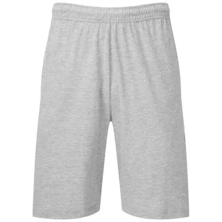 Fruit of the Loom - "Iconic" Jersey-Shorts für Herren (Grau meliert)