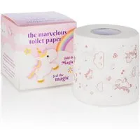 Goods+Gadgets Papierdekoration Goods+Gadgets Einhorn Toilettenpapier mit Popcorn Duft – Fun Klopapier, Klopapier mit Popcorn Duft-Aroma