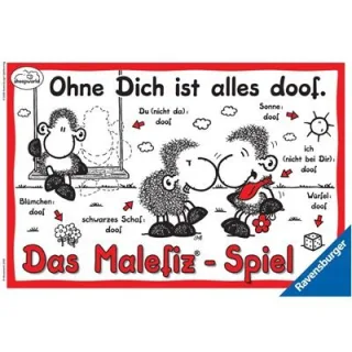 Ravensburger 26471 - Sheepworld: Malefiz-Spiel