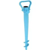 HAC24 Schirmhalter Universal Sonnenschirmhalter Strand Schirmhalter Sonnenschirm Halter, für Stöcke bis Ø 55 mm, 1 tlg.