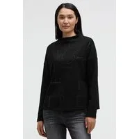SOCCX Sweater mit überschnittenen Schultern