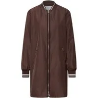 STREET ONE Kurzjacke Long Bomber Jkt w. College Det