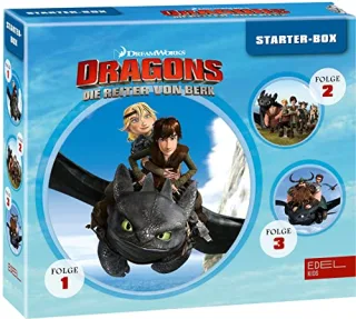Dragons - Die Reiter von Berk -Starter-Box (Hörspiel Folge 1-3)