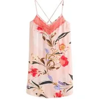 B by Ted Baker Nachthemd B By Ted Baker geblümtes Satin-Negligé (1-tlg)