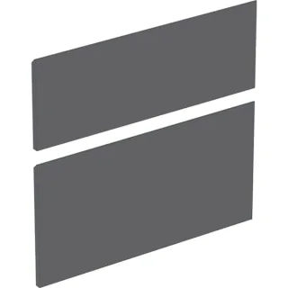 Geberit Ersatzteile Set Schubladenfront für Unterschrank B:70cm, lava matt, 246392JK1 246392JK1
