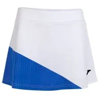 Joma Tennisrock Montreal (mit Innenhose, optimale Bewegungsfreiheit) weiss/königsblau