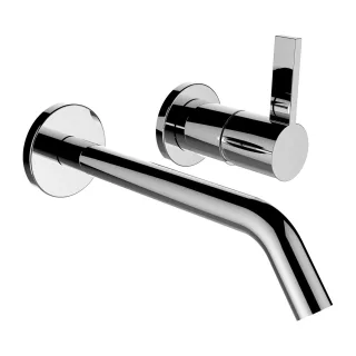 LAUFEN 2-Loch Waschtischarmatur Unterputz Kartell LAUFEN für Simibox 2-Point Ausladung 175 mm chrom H3113360041201