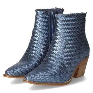 Bullboxer Ankle Boots - Gr. 42 - Blau - Leder