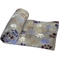 Nobby Tierdecke Nobby Fleece-Decke Lissi - hellgrau Größe: 50 x 75 cm