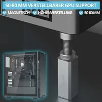 BRAINZAP PC-Slotblende GPU-Halterung, 80mm