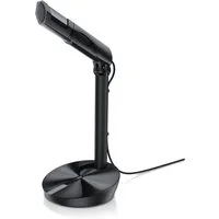 CSL Streaming-Mikrofon, USB Desktop Mikro mit Windschutz RMP 800 Tischmikrofon / Standmikrofon