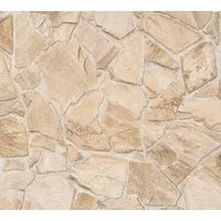 A.S. Création Vliestapete A.S. Création Bricks & Stones, Steintapete, beige, braun 389329