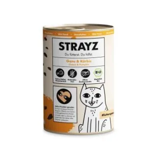 STRAYZ BIO 6x400g Gans und Kürbis