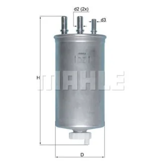 Mahle Kraftstofffilter Dacia Duster Logan Sandero Renault Logan