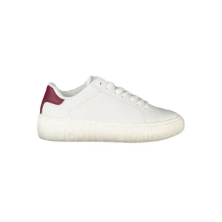 Tommy Hilfiger Weiße Leder Damen Sneakers