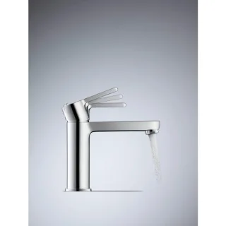 Duravit B.2 Waschtischarmatur S B21013002010 MinusFlow, ohne Zugstange, Chrom Hochglanz