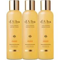 d'Alba Toner Weißtrüffel Toning Serum Toner Hautpflege Gesichts Feuchtigkeitspflege, 3-tlg., Gesichtspflege, Serum, Toner, Teint, Hautpflege