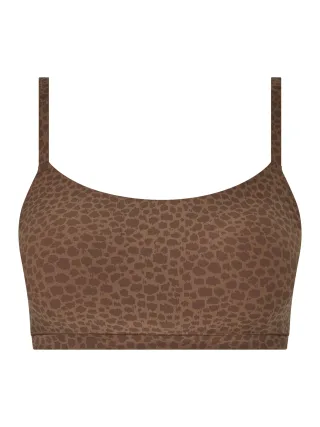 Chantelle Lingerie - Softstretch Bustier mit Soft Cups (Rundhalsausschnitt) wild brown - Gr. - XS/S