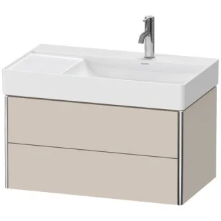 Duravit XSquare Waschtischunterbau wandhängend Taupe Supermatt 784x460x397 mm - XS416908383 XS416908383