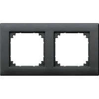 Merten Rahmen 2f.anth bndiger Einbau 488214 anthrazit, Retail