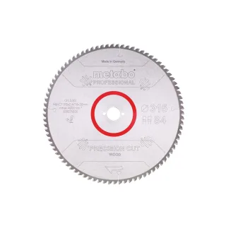 Metabo Sägeblatt precision cut wood - professional WZ 5° neg - 628225000