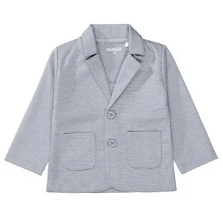 STACCATO - Kn.-Blazer night blue struc. - Gr. - 62