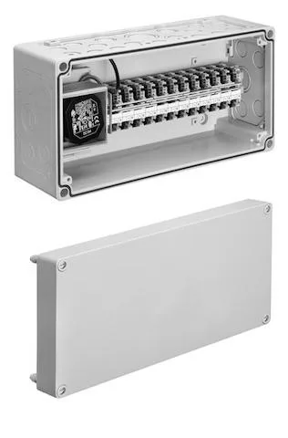 Schell Elektro-Verteilerkasten für 1-12 CVD-Touch/IR Sensor Elektronik, 015830099 015830099