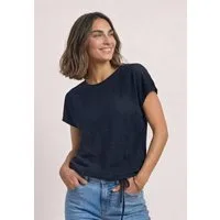 STREET ONE T-Shirt mit Rundhalsausschnitt