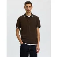 Selected Poloshirt SLHSLIM-ATLAS SPORT SS POLO Baumwollmischung, slim fit