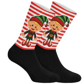 Lustige bedruckte lange Socken für Männer und Frauen