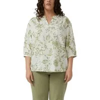 s.Oliver CURVE Schlupfbluse 3/4-Arm mit Viskose/Große Größen