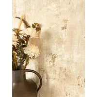 Newroom Vliestapete Tyana Beige Tapete Betonoptik Putz,Beton,Metallic, Beige Tapete Modern Putz - Betonoptik Betonwand Creme Gold Industrial Bauhaus Beton Metallic für Schlafzimmer Wohnzimmer Küche, Betonwand