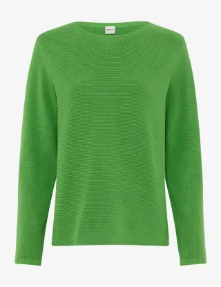 Brax Damen Strickpullover Style LESLEY leaf green, grün, Gr. 34